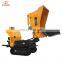 Chinese CE certificated self-loading hydraulic mini dumper crawler type