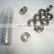 692 692ZZ 2x6x3 mm Chrome steel stainless steel lMiniature deep groove ball bearings