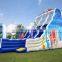 Large Surfing Theme Inflatable Slide Inflatable Outdoor Dry Slide Bouncy Slide for Kids and Adults