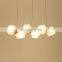Living Room Modern Glass Ball Chandelier Pendant Lamp