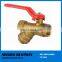 high performance brass ball valve with filter