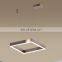 Living room lamp post modern minimalist hall dining room lamp Nordic minimalist design light luxury double chandelier