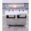 Double tank Commercial Electric Induction Deep Fryer 30 liter