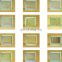 sell 190*190*80mm clear glass bricks sand color bricks