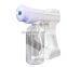 Factory Battery Powered Handheld Blue Ray Sterilizer Nano Steam Gun / Hair Nano Spray Gun for Hair Treatment with CE