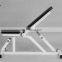 Multifunctional safety rail weight lifting bench and squat rack