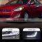 1Set LED Daytime Running Light Fog Light DRL Xenon Lamp fog lamp cover daylight For Hyundai Accent Solaris 2010 2011 2012 2013