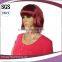 cheap hot sale burgundy short synthetic party wigs