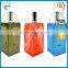 Transparent Clear Pvc Wine Cooler Bag with Handle from China Supplier