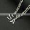 Custom Jewelry BLING Hiphop DIY Stitching Baguette Letter Mens Initial CZ Miami Cuban Chain
