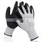 High Performance Latex Anti Cut Level 5 Working Gloves Rubber Palm Grip Coated Spearfishing Dive Gloves Puncture Resistant