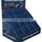 Low price promotion corrugated cardboard standing pop up wallet display