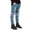 Wholesale Bulk China Cheap Clothes Fashion Custom Designer Man Biker Strech Skinny Denim Jean