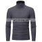 Men's ultra-thin elastic sweater knitted spring and autumn turtleneck