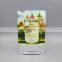 custom newly stand up spout pouch bag for liquid / clear reusable food spout pouch/high quality drink spout pouch