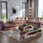 Living Room Nordic Modern Style Furniture Sets Design Leather Corner Sofa Lounge Luxury Black U Shaped Sofa