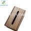 Walnut rectangle tissue dispenser container gift box for restroom