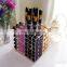 acrylic rotating lucite lipgloss holder makeup organizer acrylic spinning lipstick tower