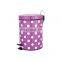 Superior Quality Stainless Steel Pedal Bin Colorful Trash Can for House Use