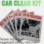 Plastic drop sheet, cloth, masking film, Disposable car cover, 5 in 1 auto clean kits, Disposable seat cover, steer cover