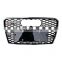 Front grill For Audi A7 change to RS7 front bumper grille Chrome silver black high quality mesh facelift 2009-2015