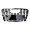 For Audi A7 change to RS7 front bumper grille ready to ship silver high quality mesh facelift 2013-2015