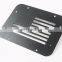 Metal Spare Tire Delete Plate-Tailgate Vent Cover Tailgate Cover For Jeep  Wrangler JK 07-17/2door