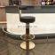 Modern Bar Chair Rotation Lift High Stool Wrought Iron Bar Stool