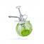 Longan 250ml 8oz Green Glass Boston Bottles With ABS Plating Plastic Pump Soap Dispenser Bottle For Lotion
