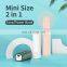 SIKENAI Summer Popular Lipstick 2 in 1 Mini Fan Personal Desk Table Fan