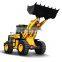SHANTUI 5 ton articulated wheel loader SL50WN-6 with an advanced Z-type reverse tipping mechanism