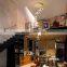 Modern Minimalist Aisle Restaurant Pendant Lights Household Rotating Luxury Long Staircase Chandeliers