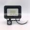 Aluminum Floodlight 10W 20W 30W 50W 100W Induction With Adjustable PIR Sensor Reflector Floodlight