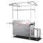 small gas mobile fast snack food cart mobile trailer kitchen for sale