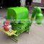 Movable mini diesel engine driven rice thresher machine