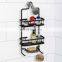 Over Shower Head Shelf, Hanging Shower Cadddy, Conditioner,Soap,with Hooks for Razors,Towels