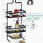 Over Shower Head Shelf, Hanging Shower Cadddy, Conditioner,Soap,with Hooks for Razors,Towels