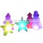 snowman star tree Christmas led light party hire event waterproof light up Christmas ornaments light