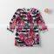 girls dress with all over printing