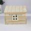 Wooden Bird Cage, Wood Bird House, Garden Decorative Bird Cage