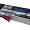 HRB rc car lipo battery 5000mah 14.8V for electric car 50C 4S1P