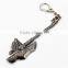 custom fashion of plastic, silicone, metal key chain/LOL, warcraft,hero alliance key chain