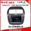 Wecaro 2 Din Android 4.4.4 in dash Car DVD player with gps for citroen c4 navigation system