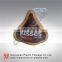 Food packaging aluminum plastic bags, food grade Special shape m chocolate bag, chocolate bar packaigng bag