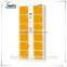 12 doors smart supermarket barcode electronic locker