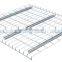 Welded metal U channel galvanized wire deck for step beam