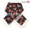 Autumn Winter Newest Beautiful Flower Printed Kids Girls Lace Scarf