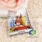 aluminium foil laser fridge magnet