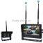 12V to 48V IP69K Waterproof Built-in Wireless Transmitter Night Vision Tractor Rear View Camera with 7inch wireless Monitor