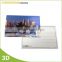 Professional Supplier Custom Made Souvenir 3D Lenticular Postcard